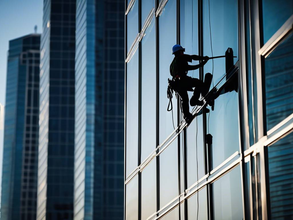 Profesjonalne techniki mycia okien w branży sprzątającej